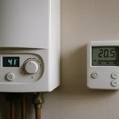 Termostat pokazuje 20.5°C, a piec gazowy 41°C. Zastanawiasz się, jak często powinien włączyć się piec gazowy, by utrzymać komfort?